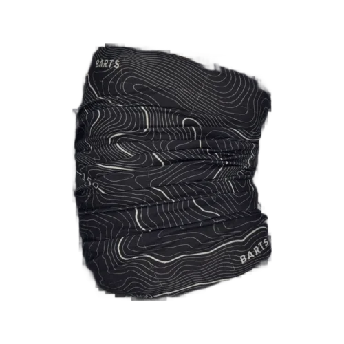 Barts multicol topographic halstuch black 1