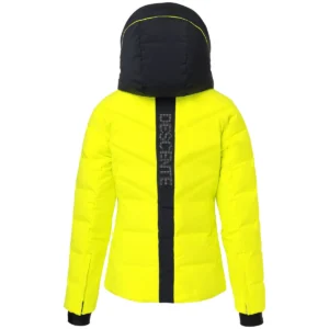 Descente down jacket women lm00 yellow black