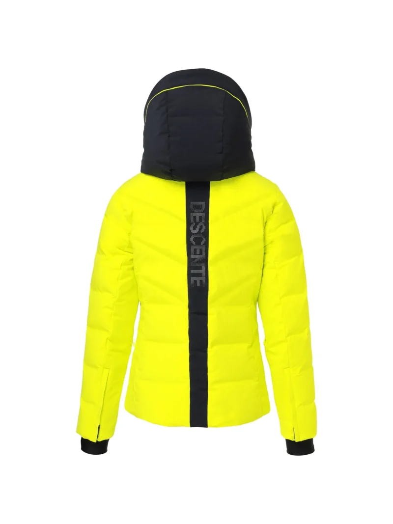 Descente down jacket women lm00 yellow black