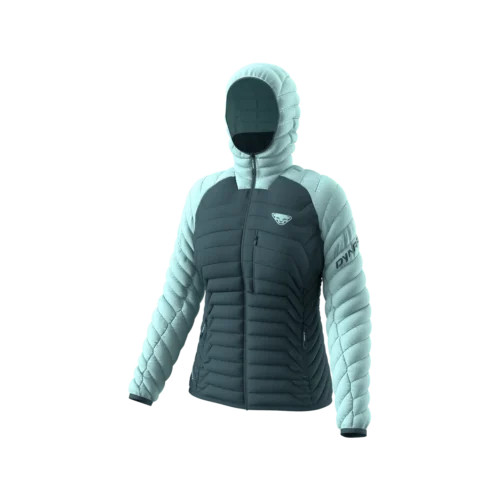 Dynafit radical rds daunen kapuzenjacke women cloud blue