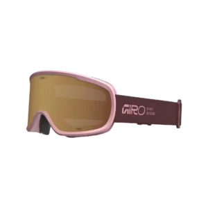 Giro cruz flash goggle dark maroon stacked amber gold s2 1