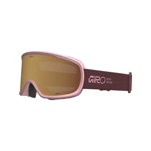 Giro cruz flash goggle dark maroon stacked amber gold s2 1