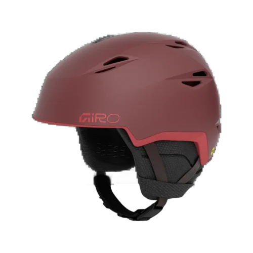 Giro grid spherical helmet matte dark maroon