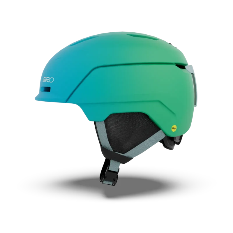 Giro neo ii jr mips matte blue jewel green swirl