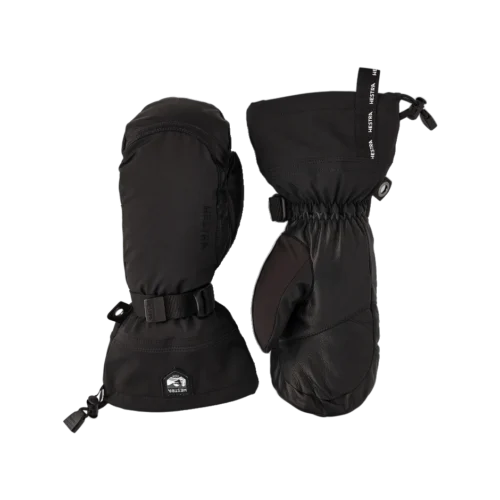 Hestra army leather extreme mitten black black