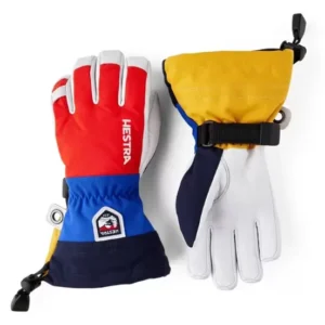 hestra-army-leather-heli-ski-jr-5-finger-red-multi-2 Hestra army leather heli ski jr 5 finger red multi