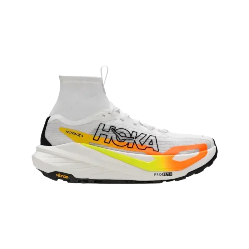 Hoka tecton x 4 women frost neon tangerine