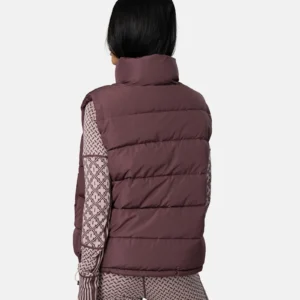 Kari traa linn vest cocoa powder