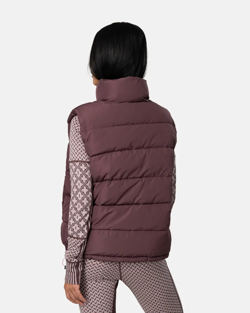Kari traa linn vest cocoa powder