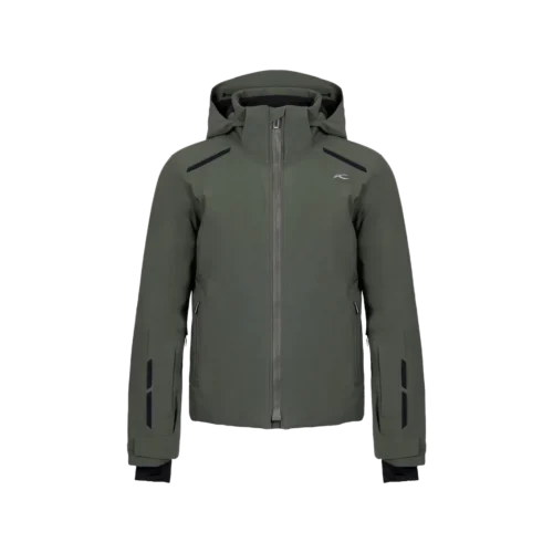 Kjus cirque jacket men green slate black