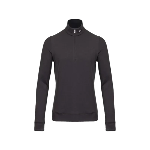 Kjus essentials half zip men esspresso black