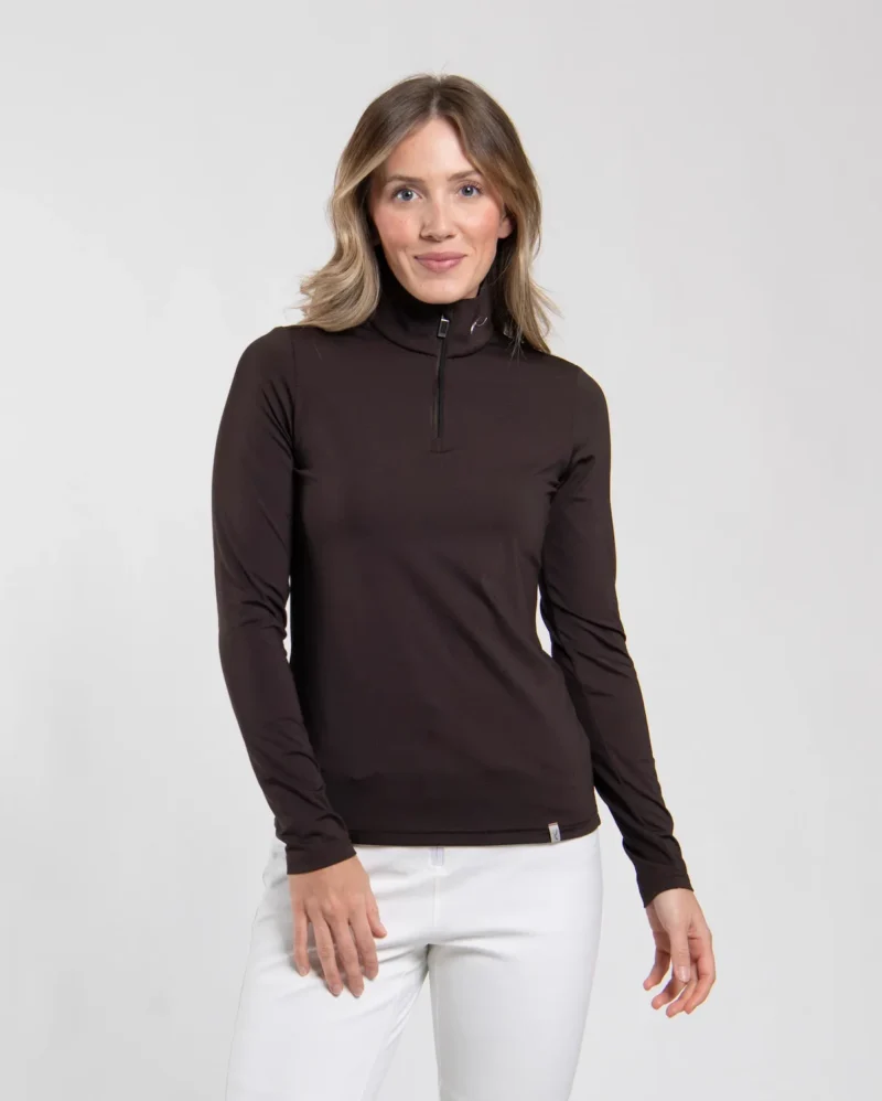 kjus-feel-midlayer-half-zip-women-esspresso-black-2 Kjus feel midlayer half zip women esspresso black