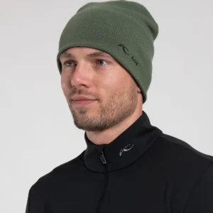 kjus-k-kjus-logo-beanie-green-slate-2 Kjus k kjus logo beanie green slate
