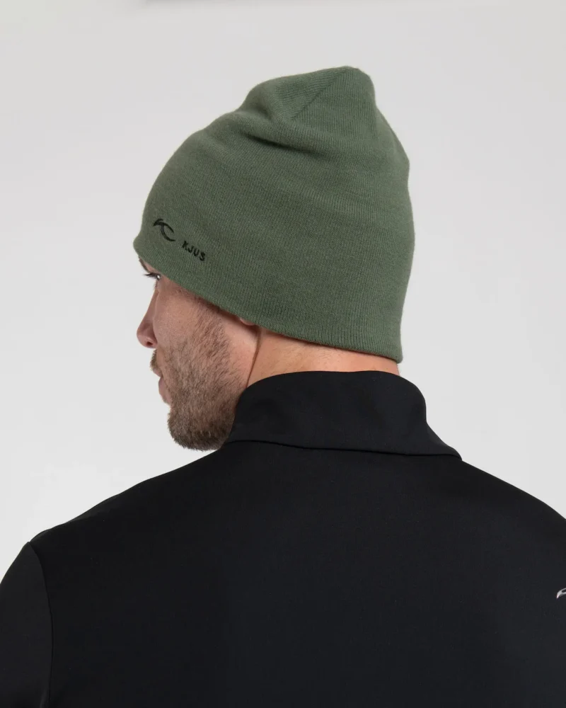 kjus-k-kjus-logo-beanie-green-slate-3 Kjus k kjus logo beanie green slate