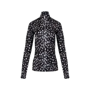 kjus-kinetic-print-half-zip-women-esspresso-white-1 Kjus kinetic print half zip women esspresso white