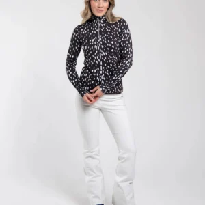 kjus-kinetic-print-half-zip-women-esspresso-white-2 Kjus kinetic print half zip women esspresso white