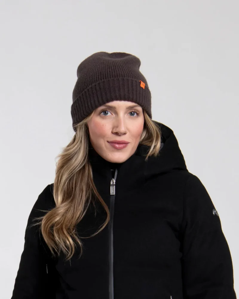 kjus-pure-cashmere-beanie-unisex-espresso-2 Kjus pure cashmere beanie unisex espresso