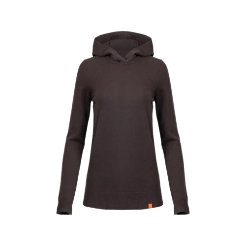 Kjus pure cashmere hoodie women espresso espresso