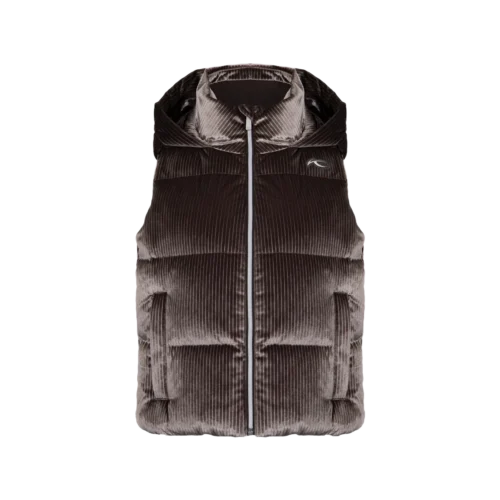 Kjus vivi velvet vest women espresso