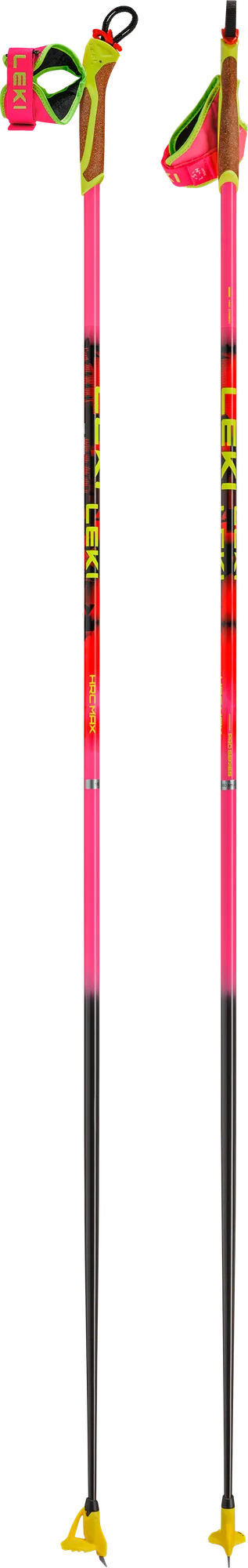 Leki hrc max frt pink orange yel
