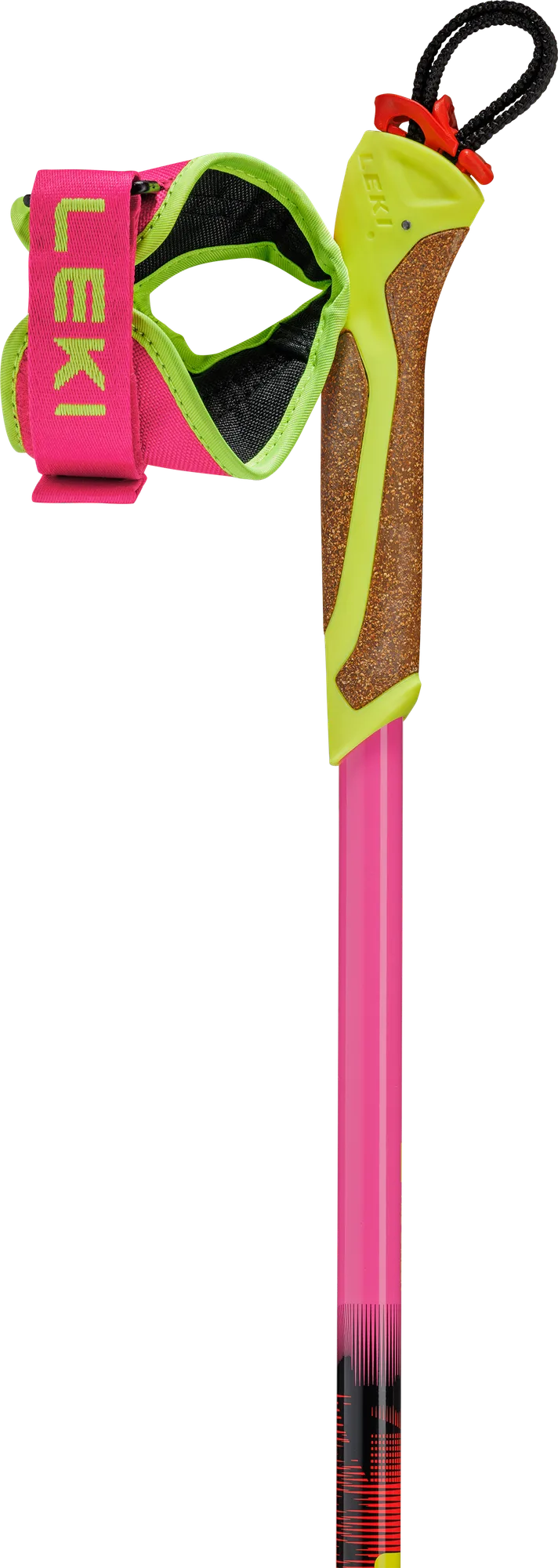 Leki hrc max frt pink orange yel