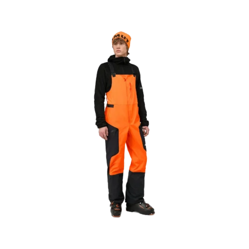 Mammut eiger free pro hs bib pants men eiger orange black