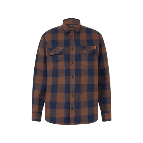 Mammut tamaro longsleeve shirt men soil marine