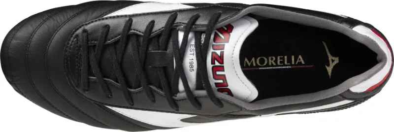mizuno-morelia-ii-elite-fg-football-black-white-chinese-red-4 Mizuno morelia ii elite fg football black white chinese red