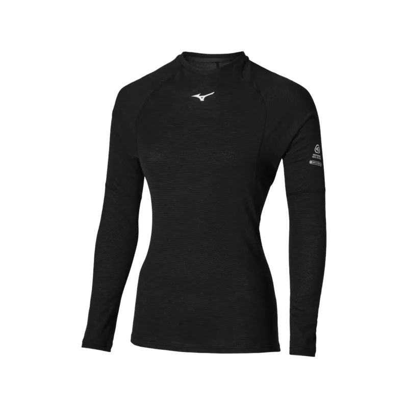 mizuno-premium-merino-wool-crew-neck-underwear-women-black-1 Mizuno premium merino wool crew neck underwear women black