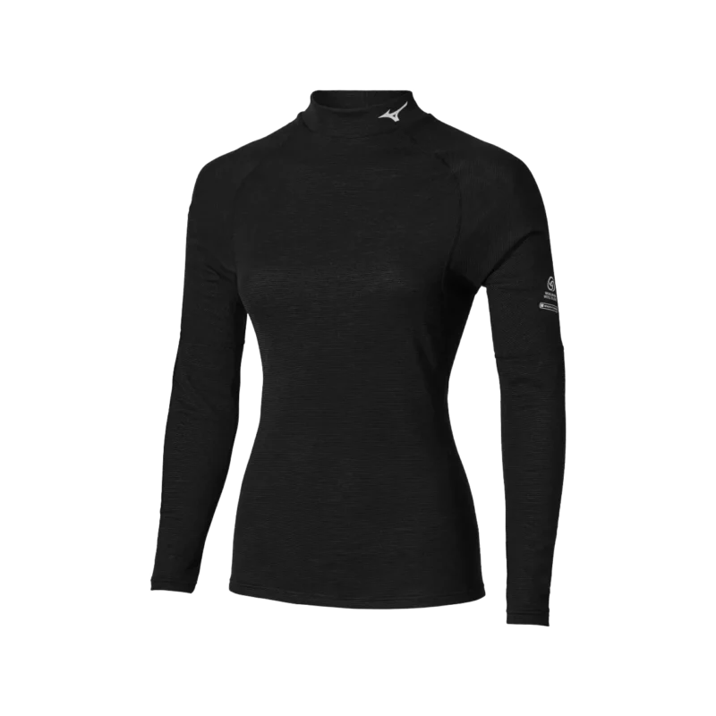 mizuno-premium-merino-wool-high-neck-underwear-women-black-1 Mizuno premium merino wool high neck underwear women black