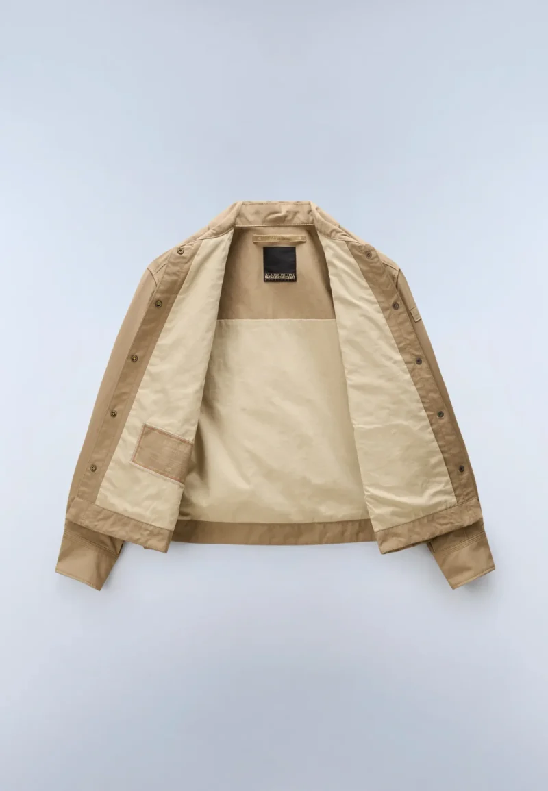 napapijri-asko-overshirt-jacke-women-beige-3 Napapijri asko overshirt jacke women beige
