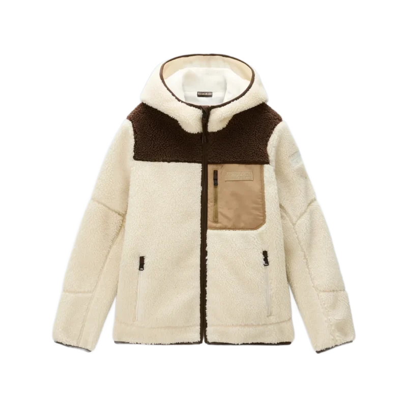 napapijri-yupik-fleecepulover-mit-kapuze-women-weiss-1-1 Napapijri yupik fleecepulover mit kapuze women weiss 1