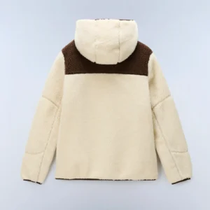 napapijri-yupik-fleecepulover-mit-kapuze-women-weiss-2 Napapijri yupik fleecepulover mit kapuze women weiss