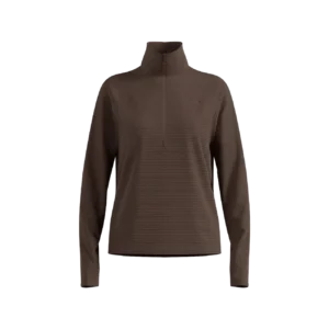 odlo-essential-thermal-mid-layer-1-2-zip-women-brown-granite-1 Odlo essential thermal mid layer 1 2 zip women brown granite