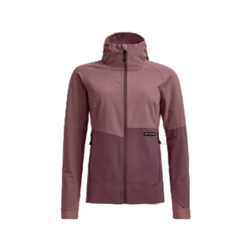 Ortovox venet softshell hooded jkt women dusk rose 1