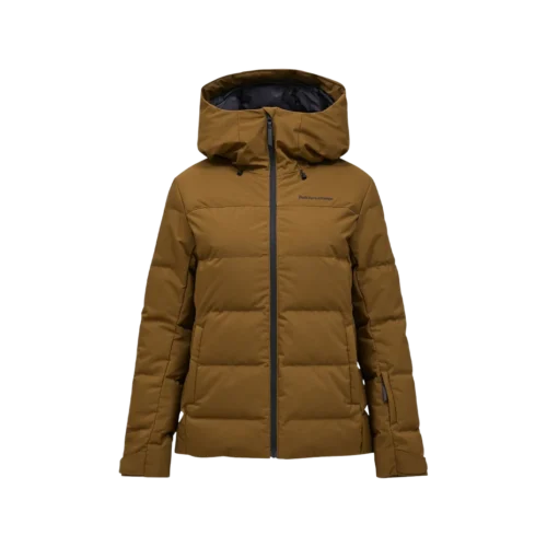 Peak performance w shred down jacket meadow moss