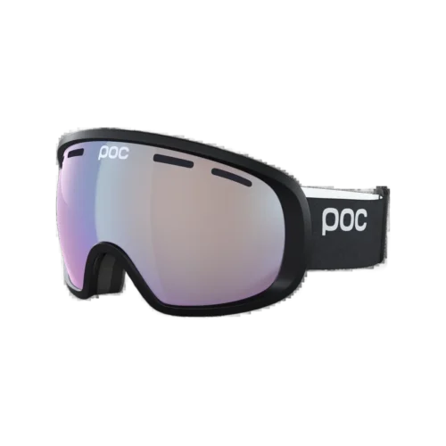 Poc fovea photochromic uranium black photochromic light pink sky blue
