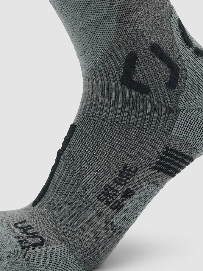 uyn-ski-one-merino-socks-men-grey-black-2 Uyn ski one merino socks men grey black