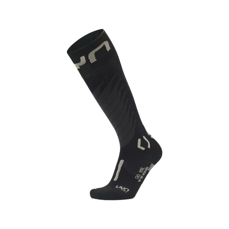 uyn-ski-ones-merino-socken-women-black-beige-1 Uyn ski ones merino socken women black beige