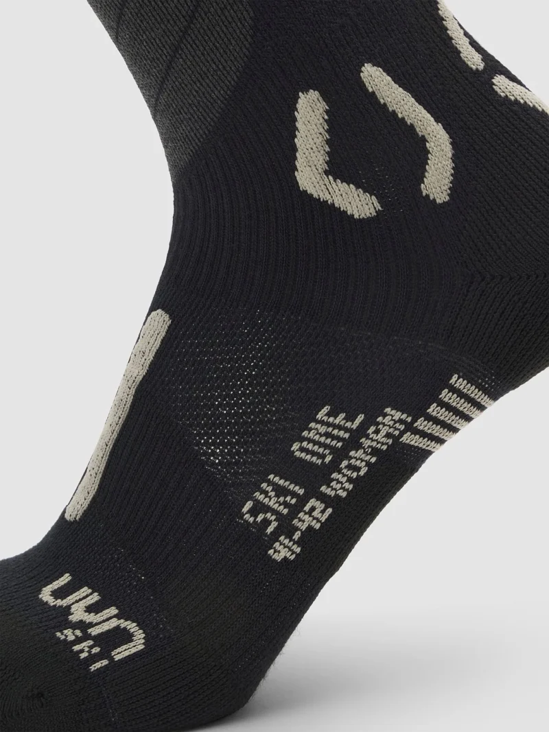uyn-ski-ones-merino-socken-women-black-beige-2 Uyn ski ones merino socken women black beige