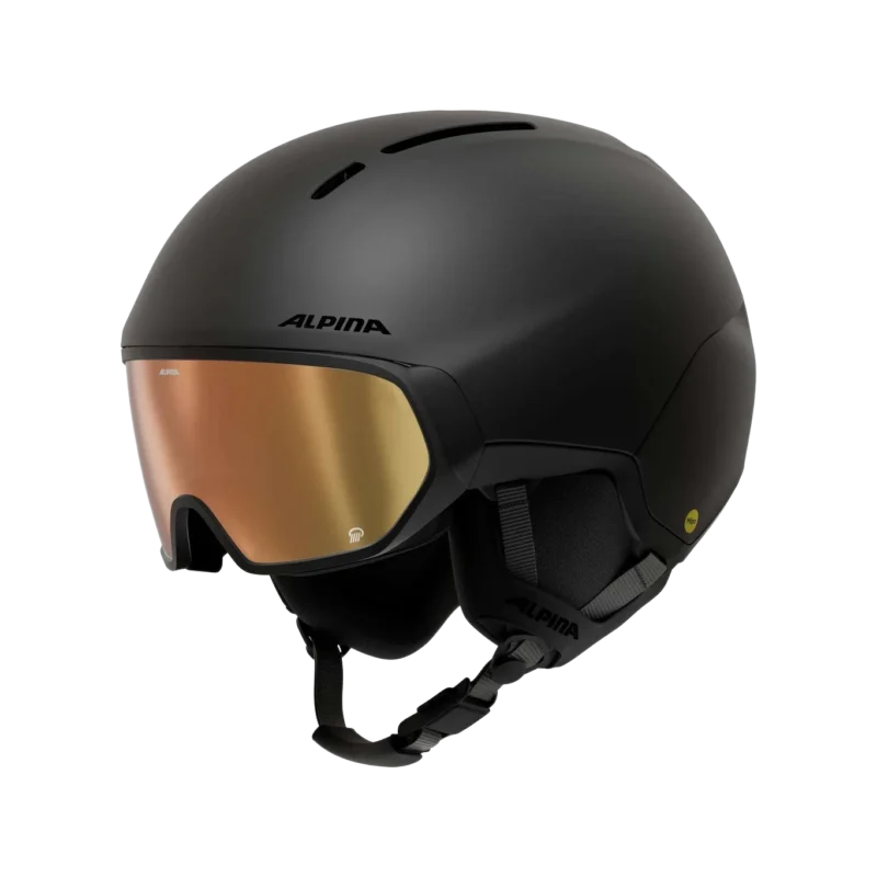 Alpina vizzard q mips black matt orange 1