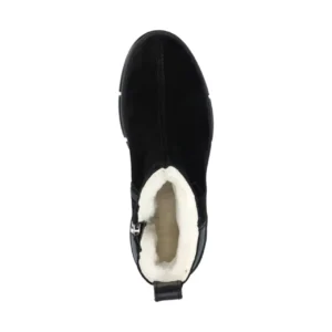 Canada snow mount fiona boots suede spikes women black