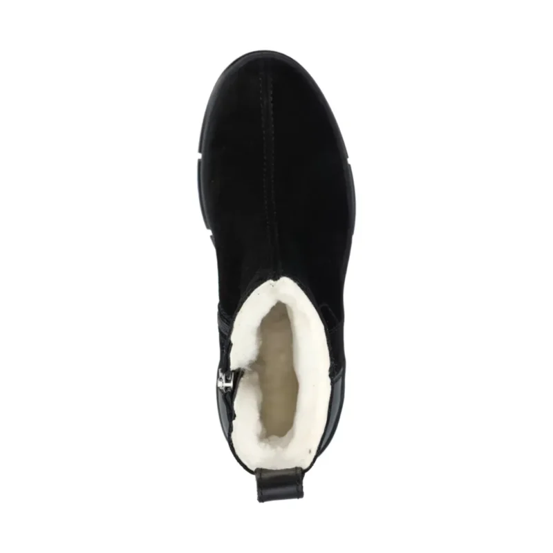 Canada snow mount fiona boots suede spikes women black