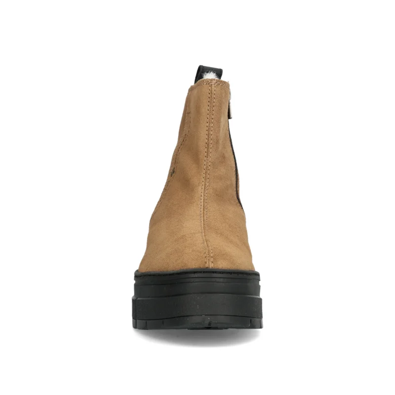 Canada snow mount fiona curling suede spikes women chestnut