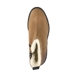 Canada snow mount fiona curling suede spikes women chestnut