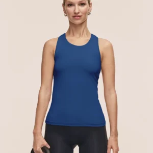 Casall essential racerback tank women digital blue