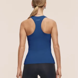 Casall essential racerback tank women digital blue