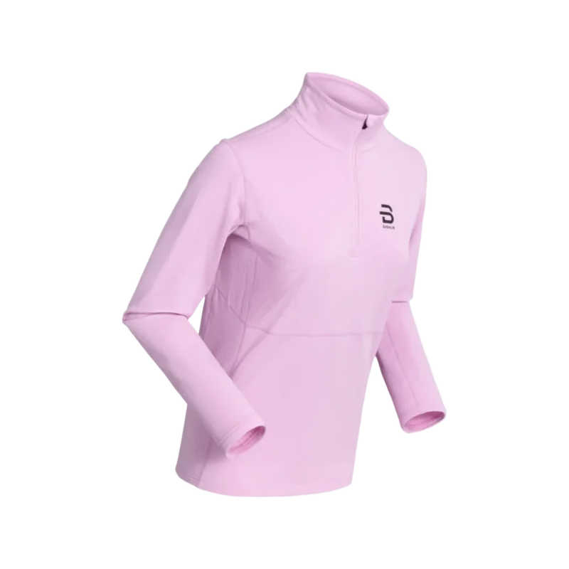 daehlie-w-half-zip-pace-pink-frost-1-1 Daehlie w half zip pace pink frost 1