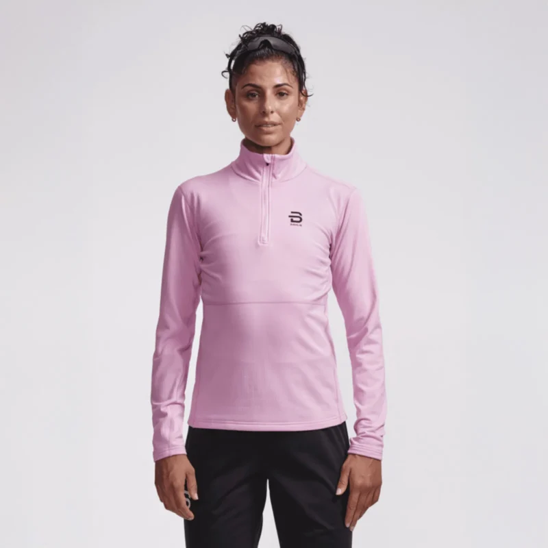 daehlie-w-half-zip-pace-pink-frost-3 Daehlie w half zip pace pink frost