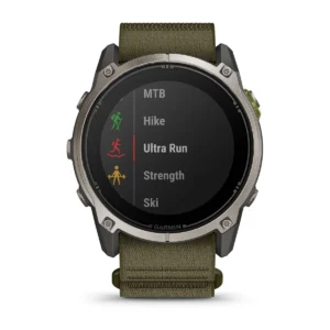 Garmin enduro 4 multisportuhr titan grey green